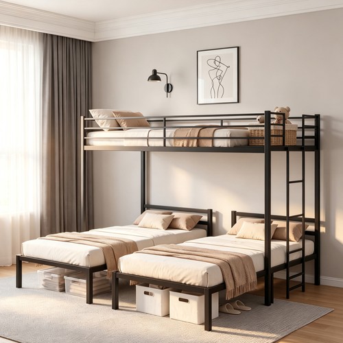 Triple bunk bed frame - triple,